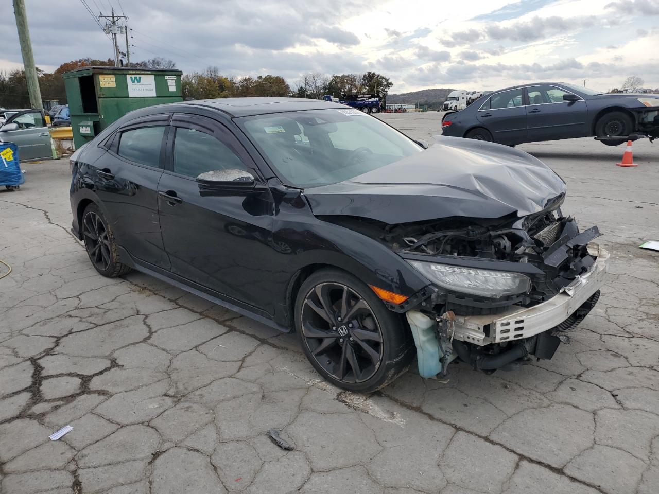 Lot #3311655219 2018 HONDA CIVIC SPOR