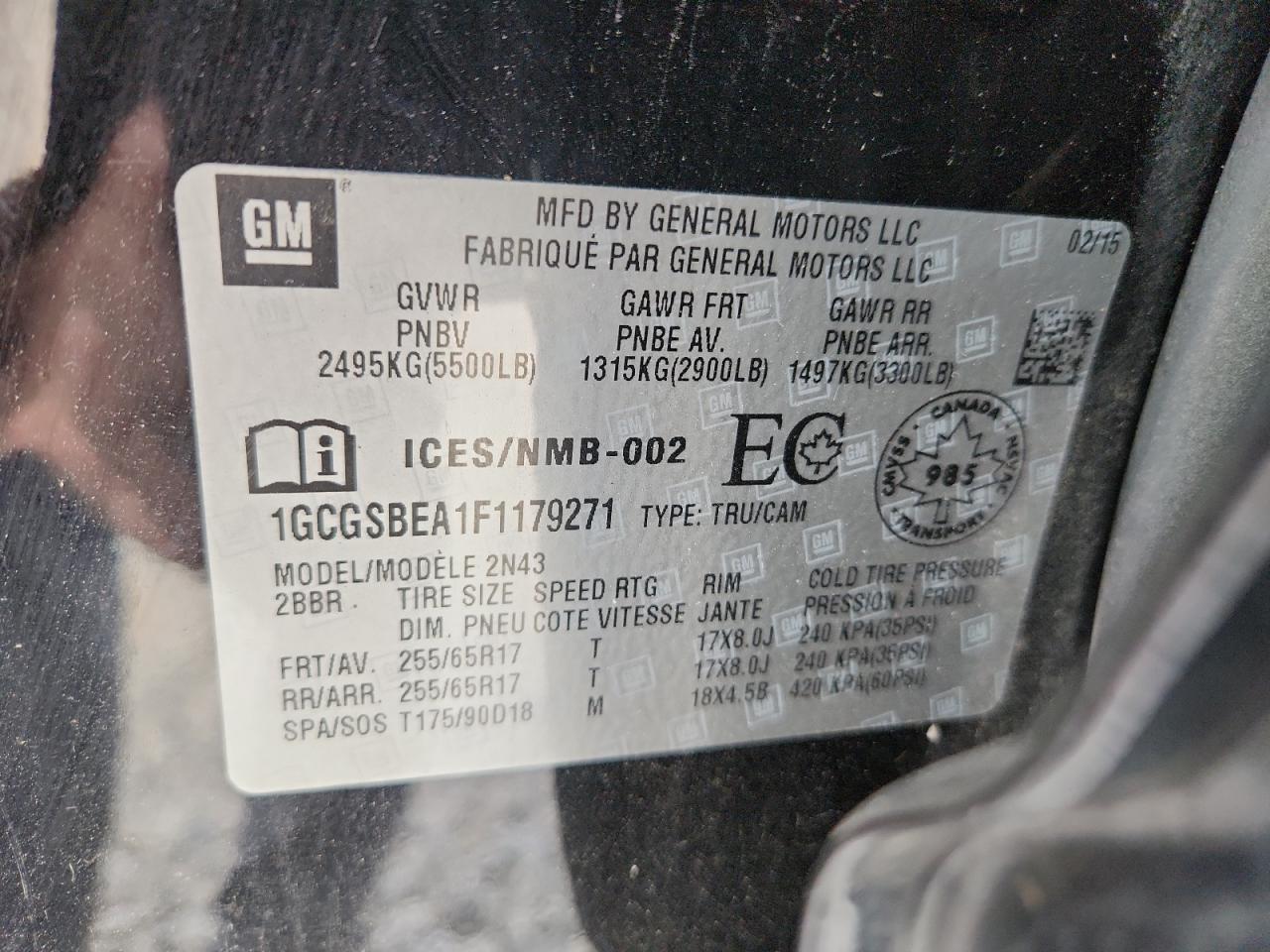 CHEVROLET COLORADO LT