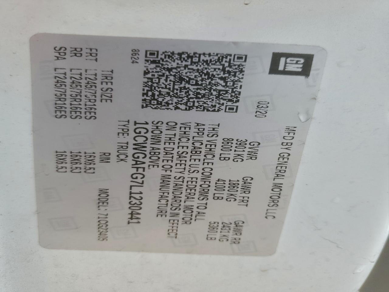 CHEVROLET EXPRESS G2