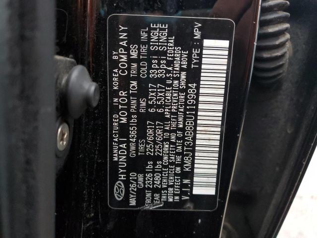 2011 HYUNDAI TUCSON GL #3293301435