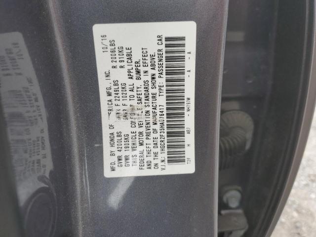 2017 HONDA ACCORD LX #3303988712