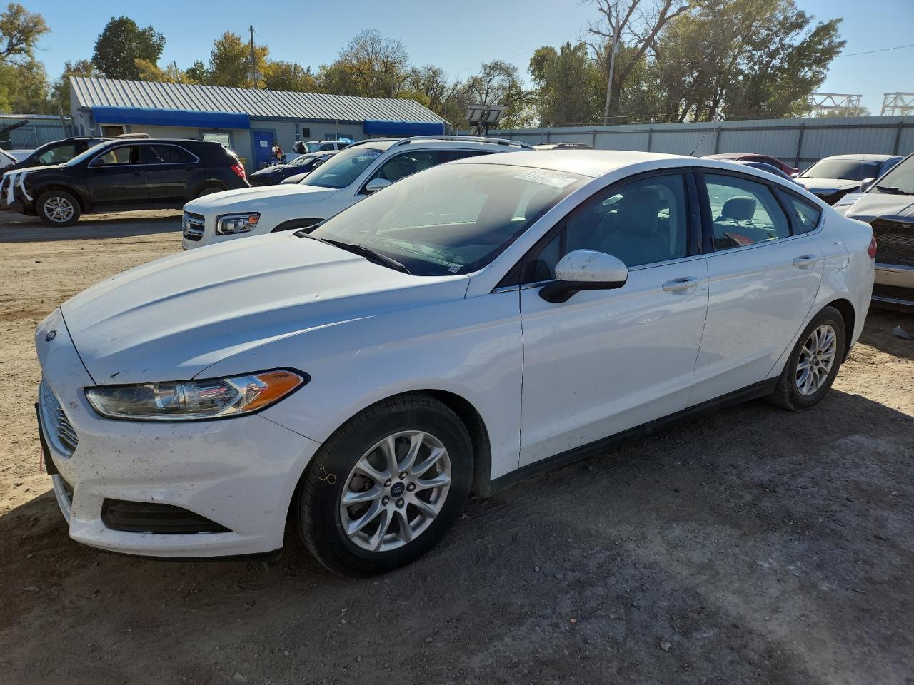 Lot #3282697281 2015 FORD FUSION S
