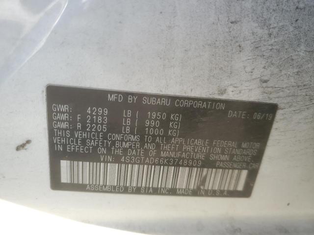 2019 SUBARU IMPREZA PR #3309453983