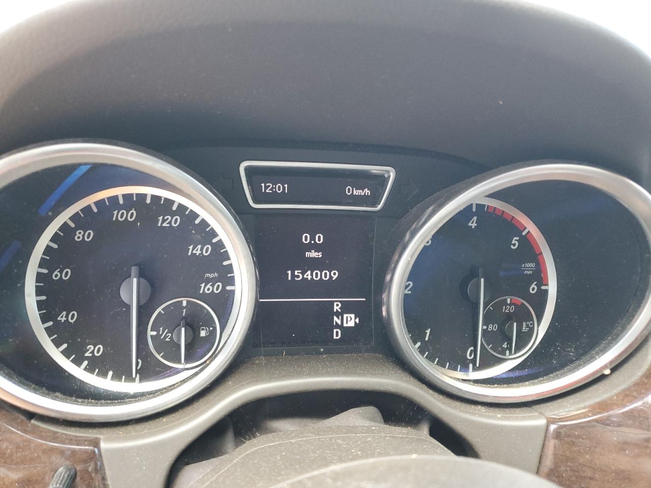 Lot #3308284168 2012 MERCEDES-BENZ ML 350 BLU