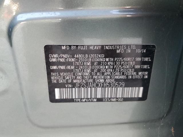 2015 SUBARU FORESTER 2 #3302860892