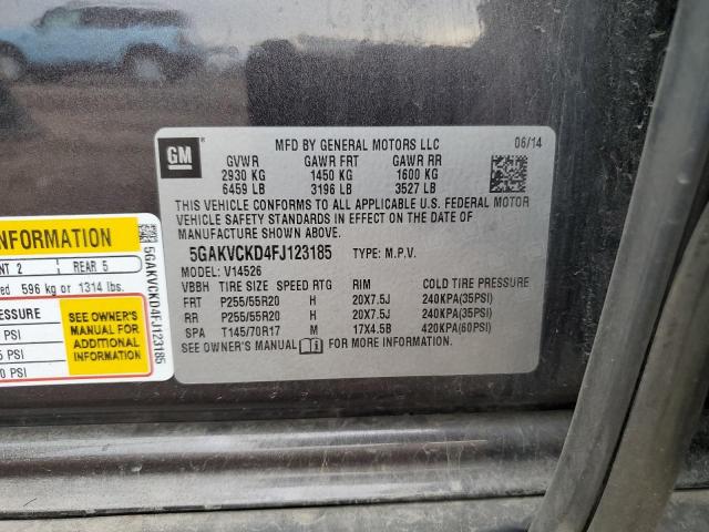 2015 BUICK ENCLAVE #3287493993