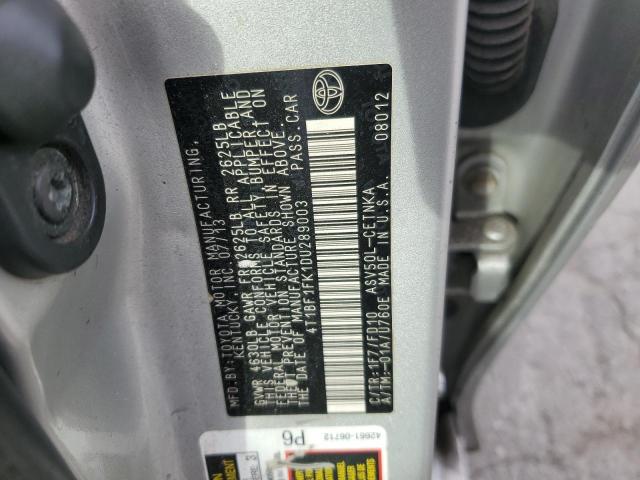 2013 TOYOTA CAMRY L #3291170986