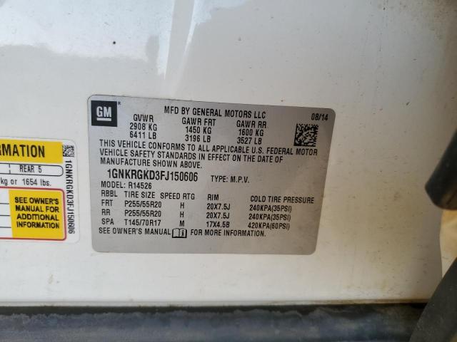 2015 CHEVROLET TRAVERSE L #3293281424