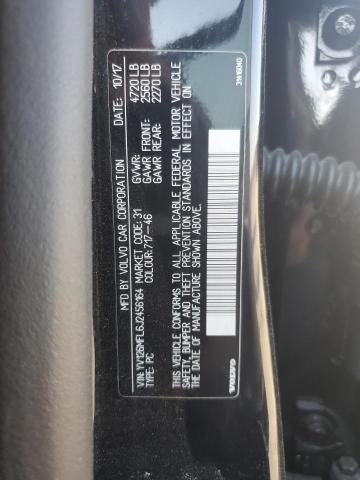 2018 VOLVO S60 DYNAMI YV126MFL6J2456164