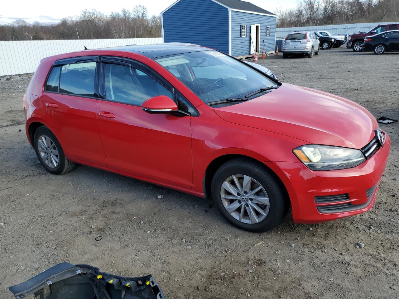 Lot #3309318990 2015 VOLKSWAGEN GOLF