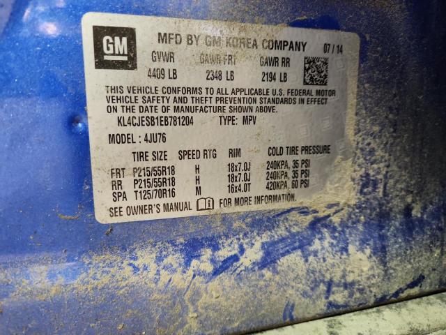 2014 BUICK ENCORE #3302793897