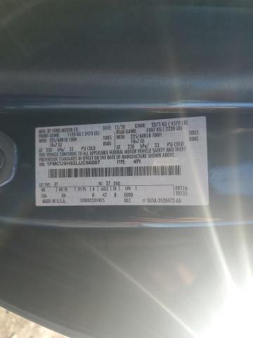 2020 FORD ESCAPE SEL - 1FMCU9H92LUC66007