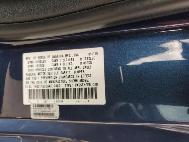 2016 HONDA ACCORD LX- #3293270460