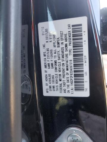 2012 HONDA ACCORD SE #3301415395