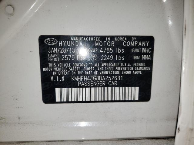 2013 HYUNDAI AZERA GLS #3304148520