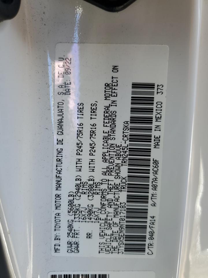 TOYOTA TACOMA ACCESS CAB