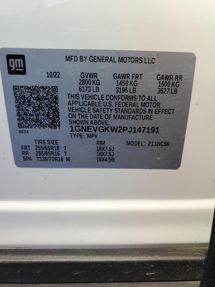 CHEVROLET TRAVERSE LT