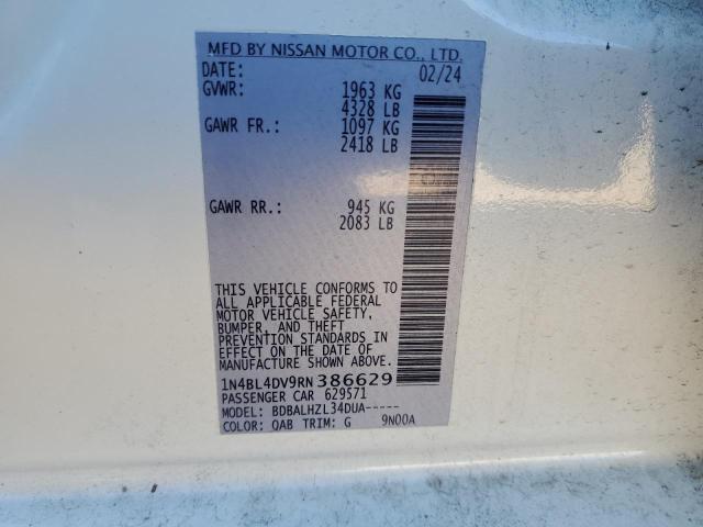 2024 NISSAN ALTIMA SV #3296902846