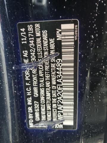 2015 PORSCHE CAYENNE - WP1AF2A20FLA34489