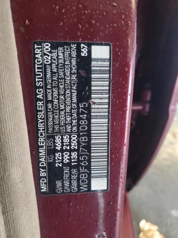 2000 MERCEDES-BENZ E 320 #3309450977