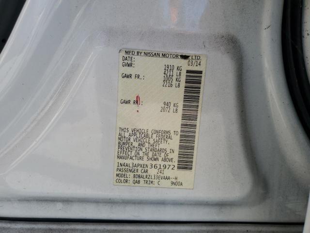 2014 NISSAN ALTIMA 2.5 #3301946451