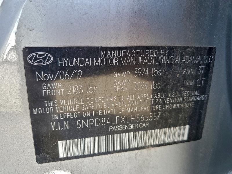 2020 HYUNDAI ELANTRA SE #3297054502