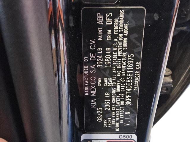 2025 KIA K4 LX - 3KPFT4DE8SE116975