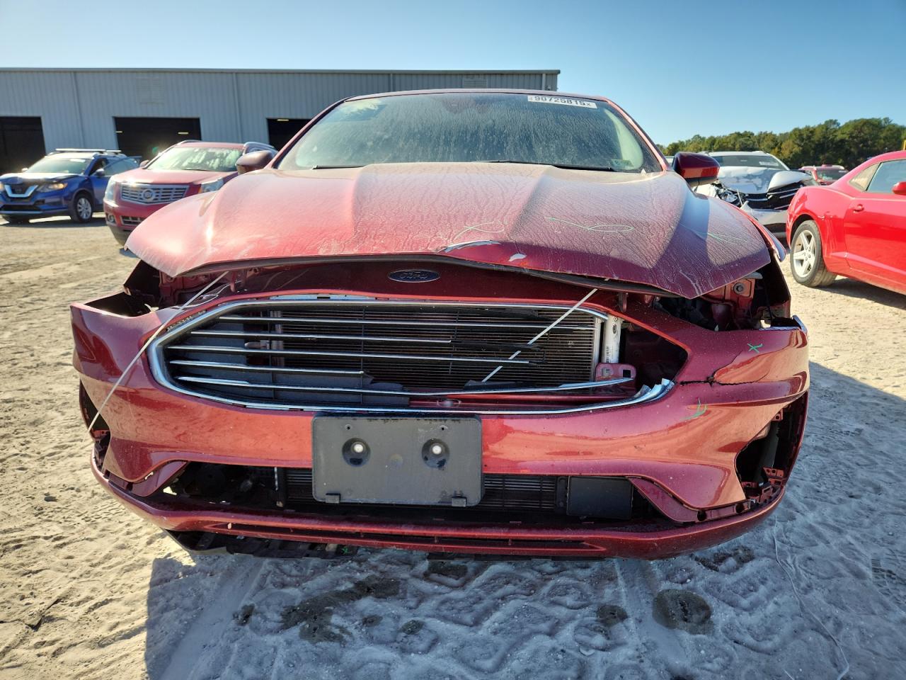 Lot #3302885930 2019 FORD FUSION SE