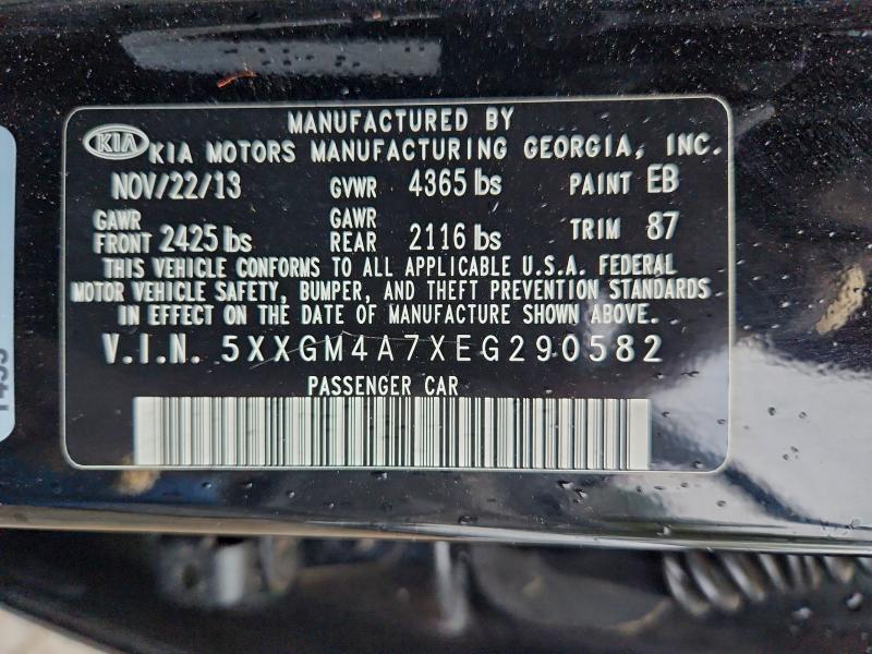 2014 KIA OPTIMA LX #3297101514