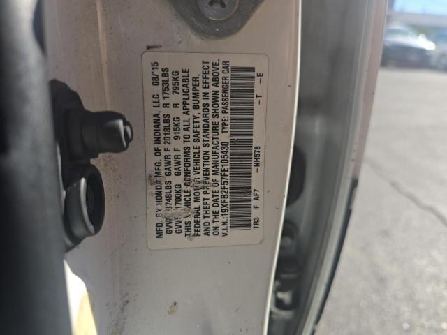 2015 HONDA CIVIC LX - 19XFB2F57FE105430