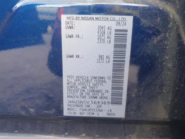 2025 NISSAN LEAF S #3297453198