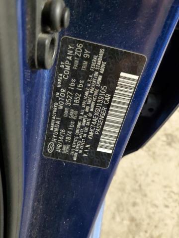 2016 HYUNDAI ACCENT SE #3304744999