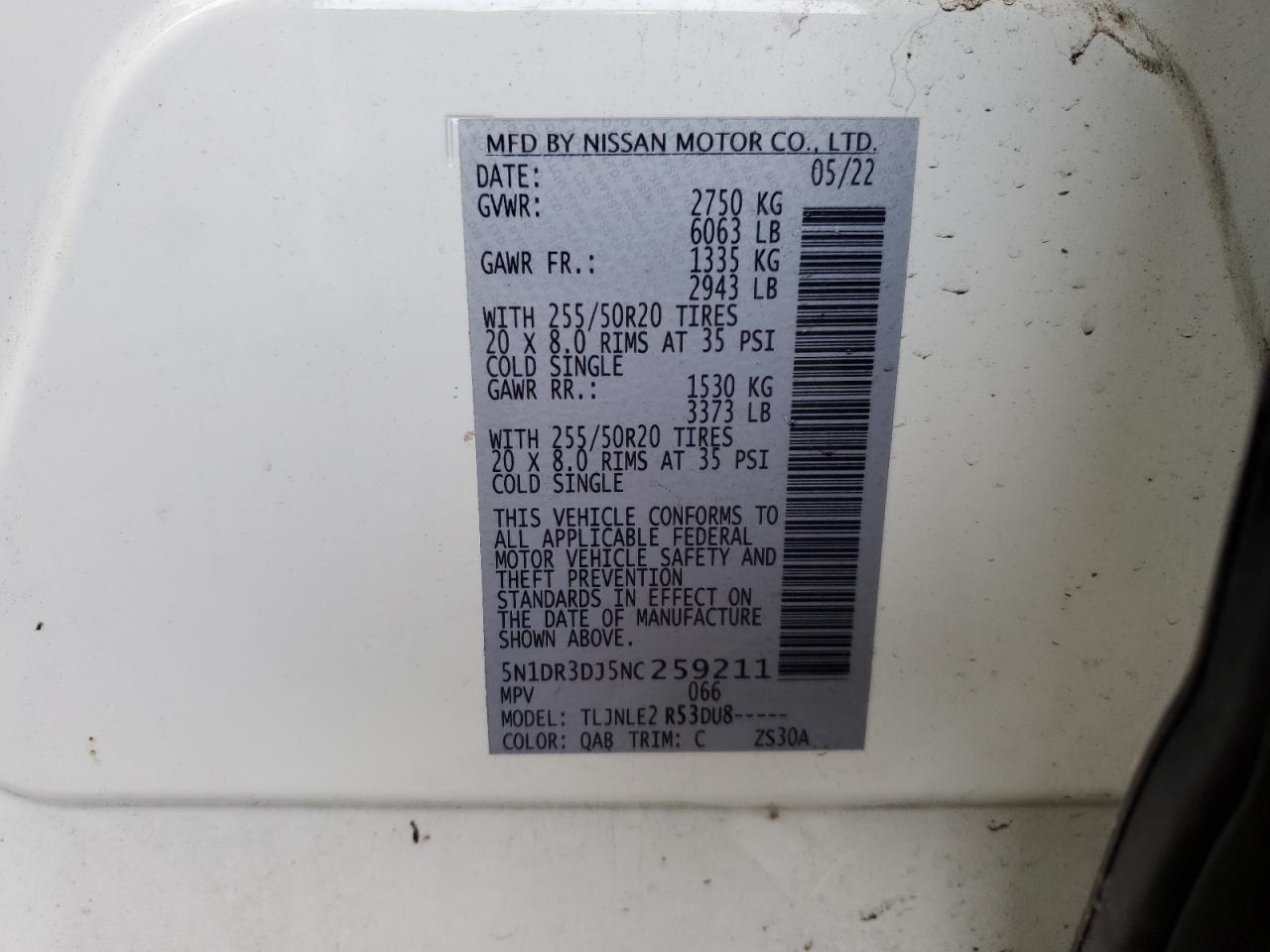 NISSAN PATHFINDER PLATINUM