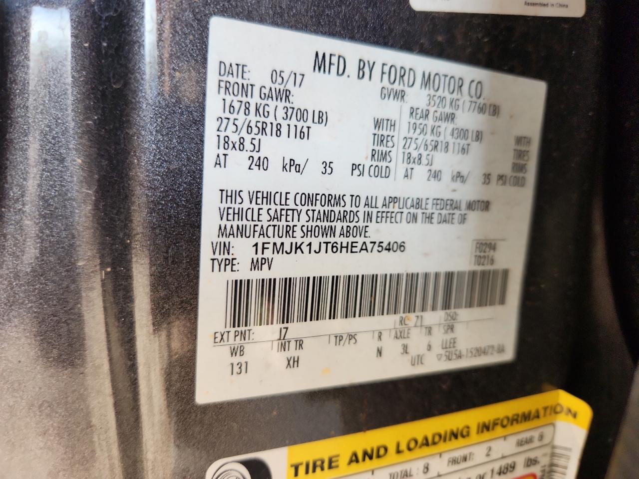 FORD EXPEDITION EL XLT