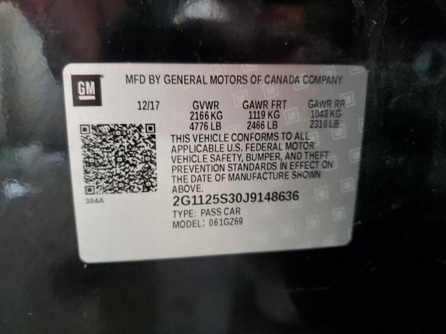 2018 CHEVROLET IMPALA PRE #3301520528