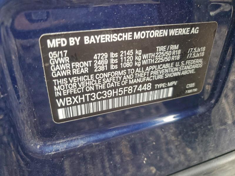 2017 BMW X1 XDRIVE2 #3301864027