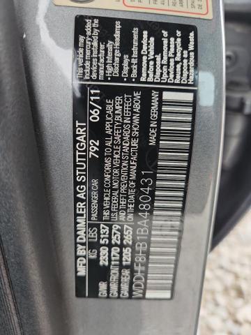 2011 MERCEDES-BENZ E 350 4MAT #3298300142