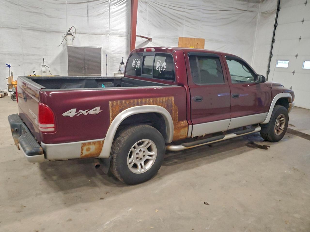 Lot #3296367128 2003 DODGE DAKOTA QUA