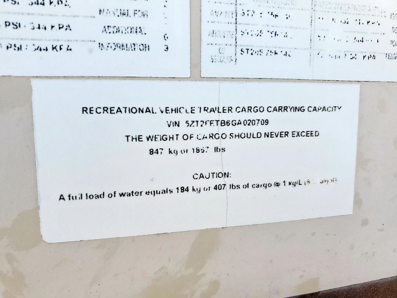 Lot #3287658022 2016 COACH TRAILER