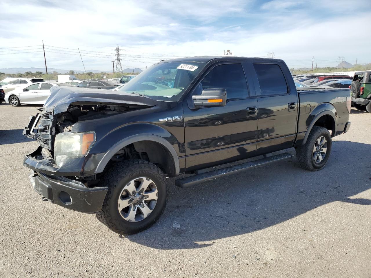 Lot #3303001601 2014 FORD F150 SUPER