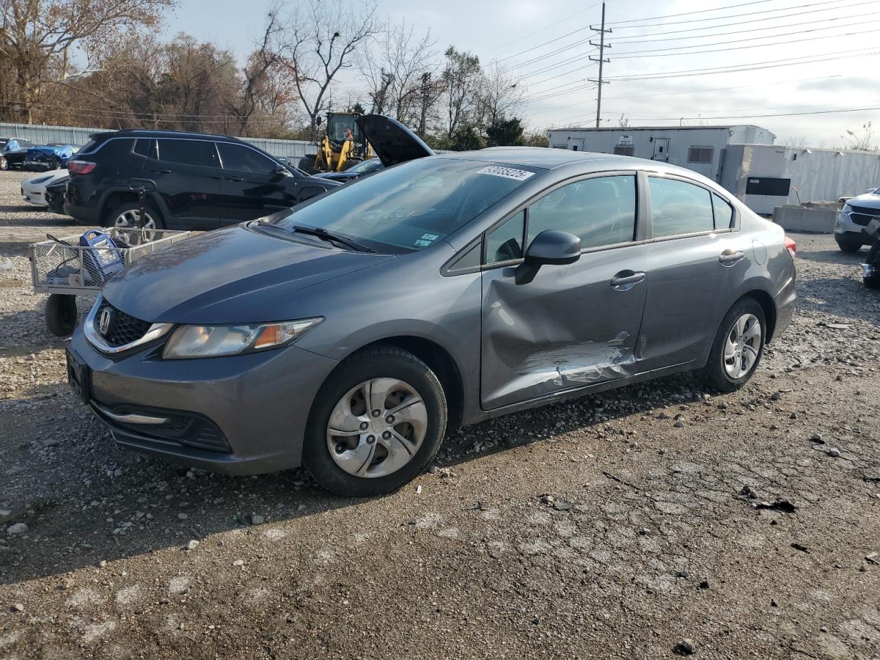 Lot #3302788942 2013 HONDA CIVIC LX