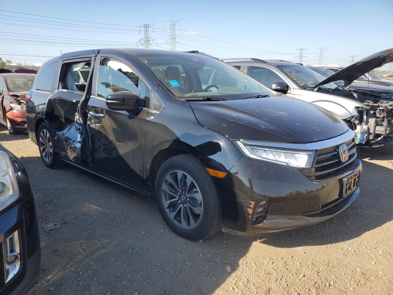 Lot #3302802890 2023 HONDA ODYSSEY EX