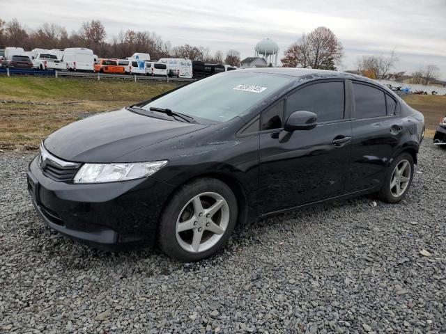 Global Auto Auctions: 2012 HONDA CIVIC LX