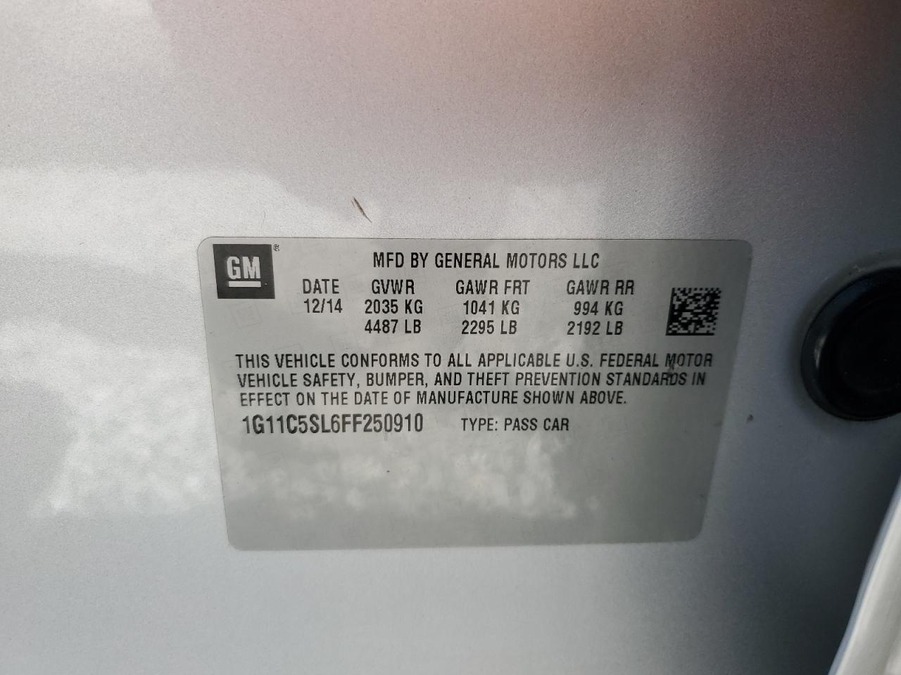 CHEVROLET MALIBU 1LT