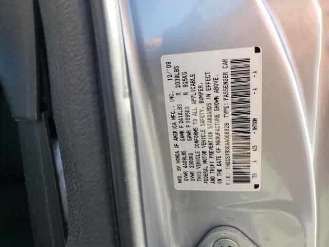 2010 HONDA ACCORD EXL #3290114262