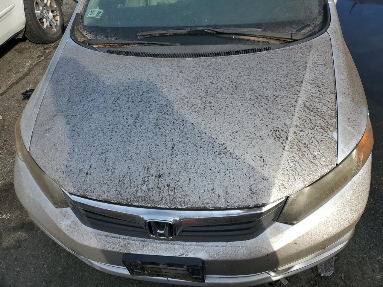 Lot #3316829399 2012 HONDA CIVIC EX