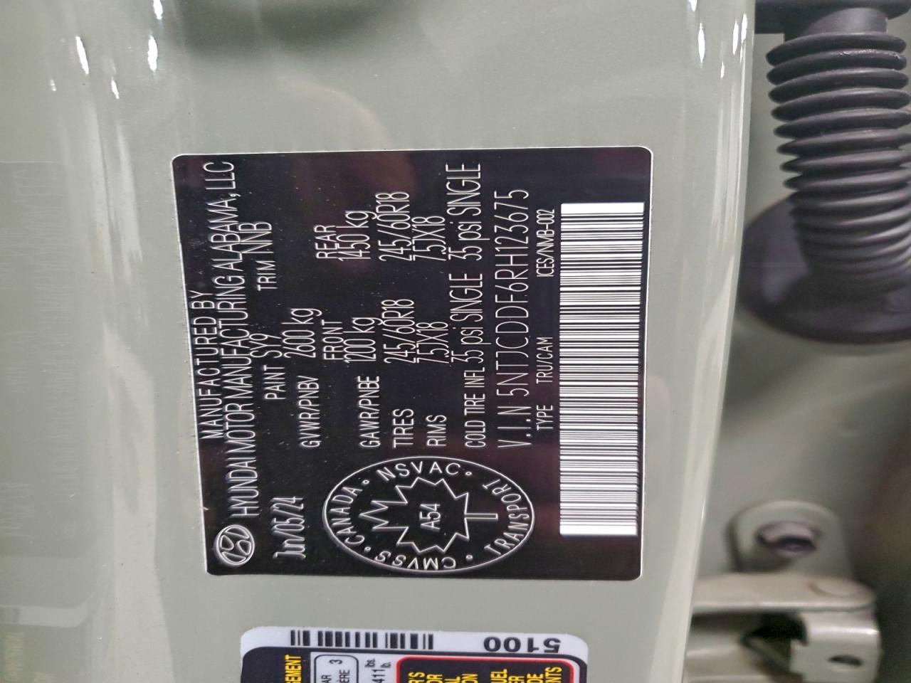 HYUNDAI SANTA CRUZ NIGHT