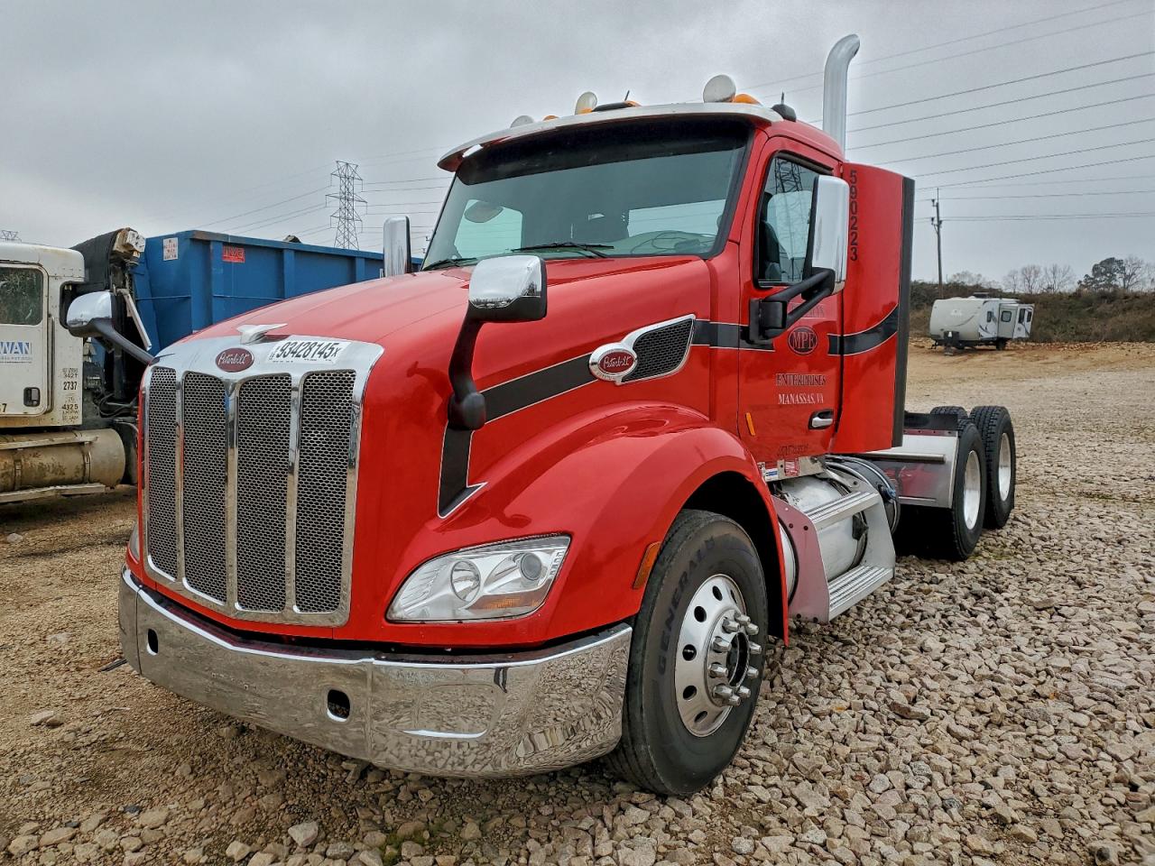 Lot #3297883793 2020 PETERBILT TRACTOR 579