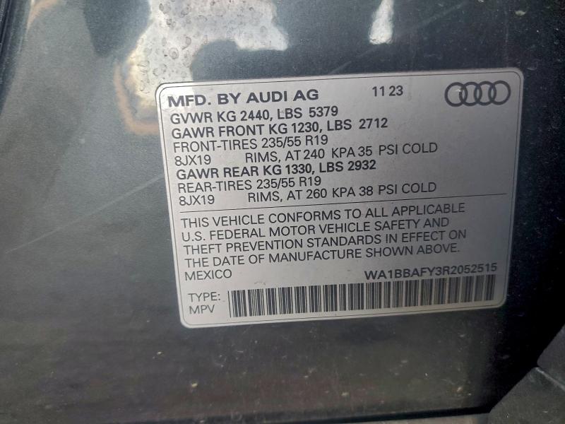2024 AUDI Q5 PREMIUM #3297163551