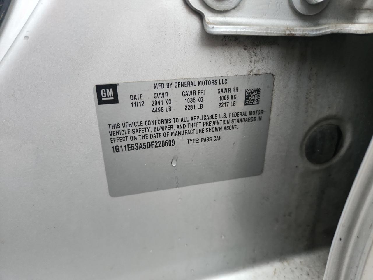 CHEVROLET MALIBU 2LT